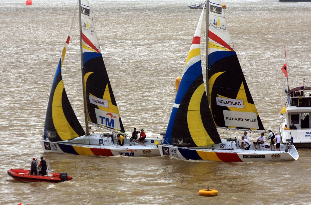 Hazwan and Holmberg - Day 1 Monsoon Cup © Sail-World.com /AUS http://www.sail-world.com